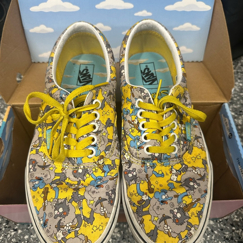 Vans Simpson Print Sneakers